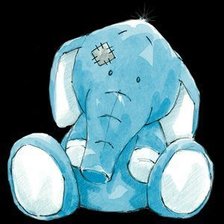 Схема вышивки «слоненя»