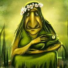 Схема вышивки «водяница»