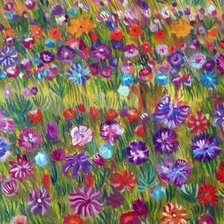 Схема вышивки «весна»