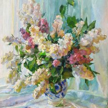 Схема вышивки «веселый букетт»