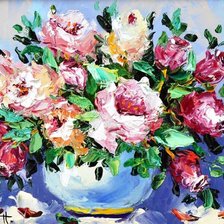 Схема вышивки «букет Киреевой»