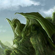 Схема вышивки «Дракон»