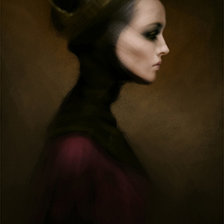 Схема вышивки «королева»