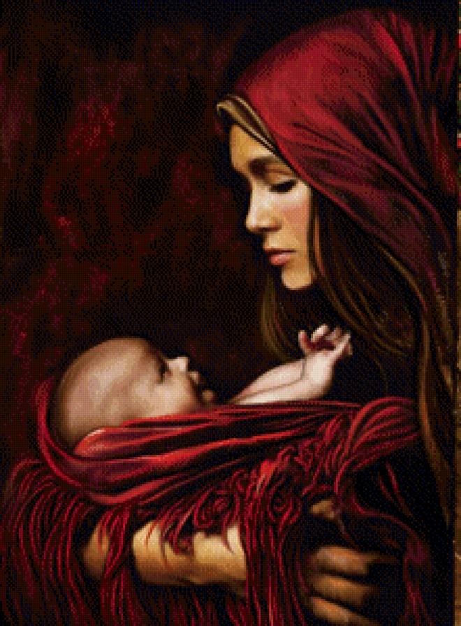 женщина с ребенком - ребенок, женщина, материнство - предпросмотр