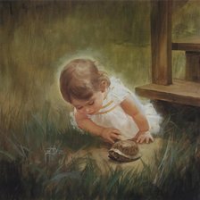 Схема вышивки «встреча»