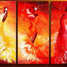 Схема вышивки «Танго Триптих»