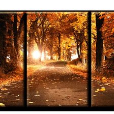 Схема вышивки «Осенний триптих»