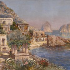 Схема вышивки «южный городок»