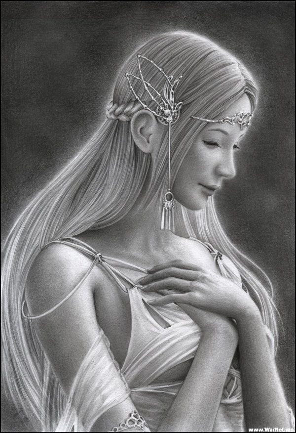 Картина художника карандашом - люди, картина - оригинал