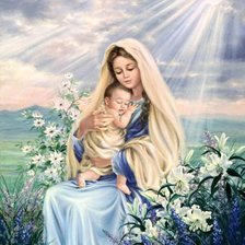 Схема вышивки «серия "мамы"»