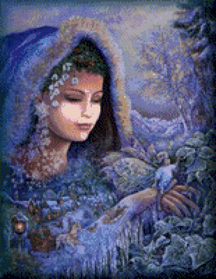 Dama de azul - предпросмотр