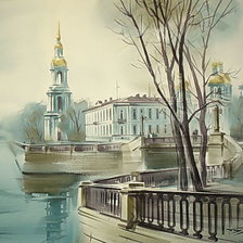 Схема вышивки «питер»