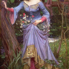 Схема вышивки «Офелия»