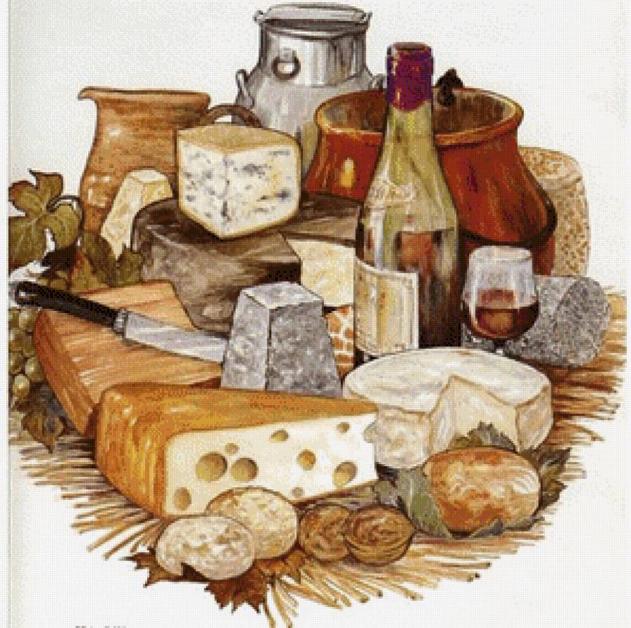 Tabla de quesos - cocina - предпросмотр