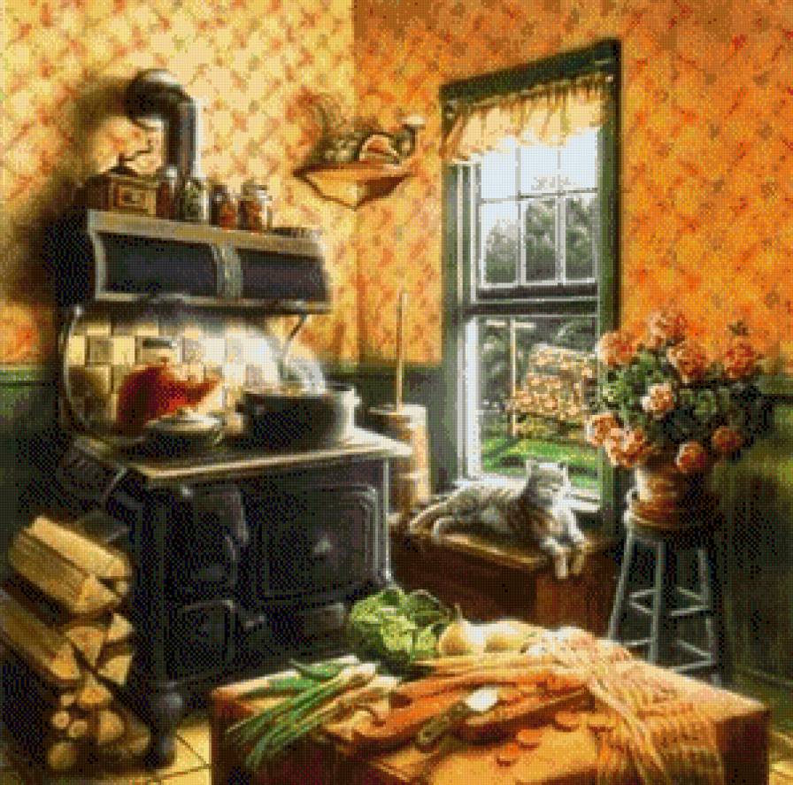 cocina de carbón - cocina - предпросмотр