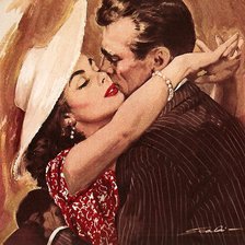 Схема вышивки «Нежность рэтро...»