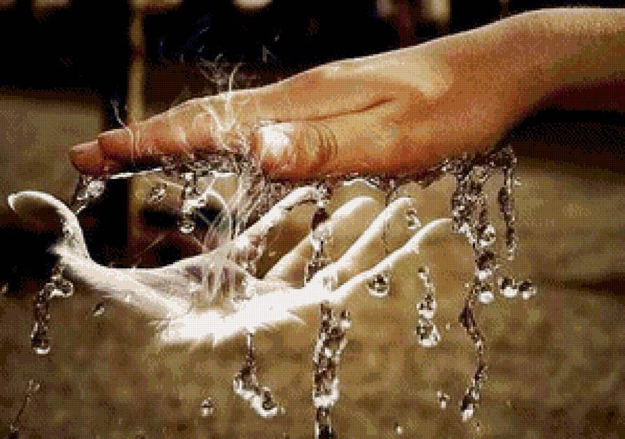 Отражение... - люди, вода - предпросмотр