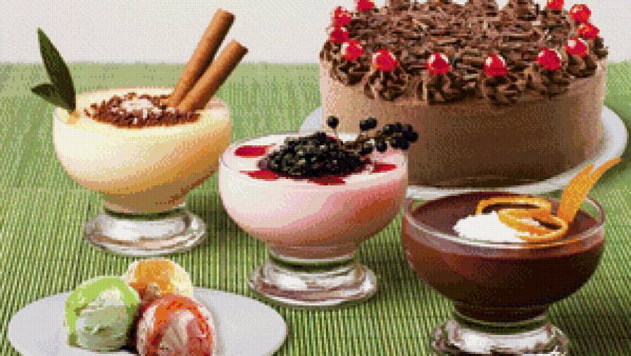 Сладости - сладости, сладкое, к чаю, торт, десерт - предпросмотр