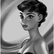 Схема вышивки «Одри»