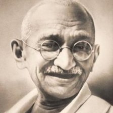 Схема вышивки «Махатма Ганди»