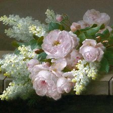 Схема вышивки «Букет»