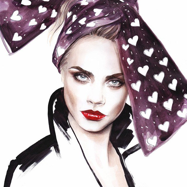 девушка - оригинал