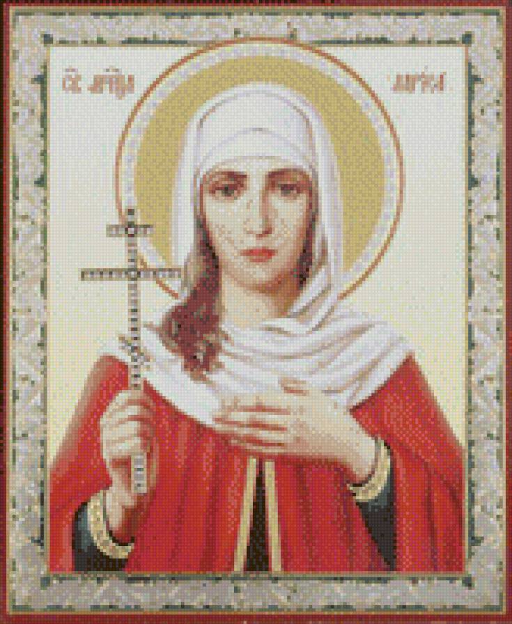 Святые Лариса Готфская и Алла - предпросмотр