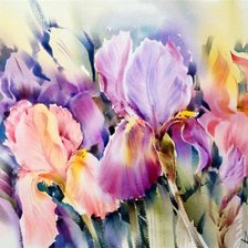 Схема вышивки «Цветы»