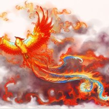 Схема вышивки «Феникс»