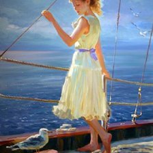 Схема вышивки «Морская прогулка»