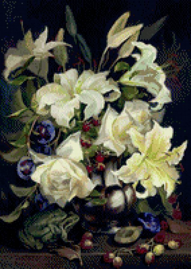 Лилии - цветы, лилии - предпросмотр