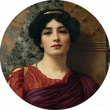 Схема вышивки «размышления»