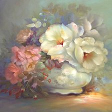 Схема вышивки «Акварель»