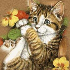 Схема вышивки «Серия "Домашние любимцы"»