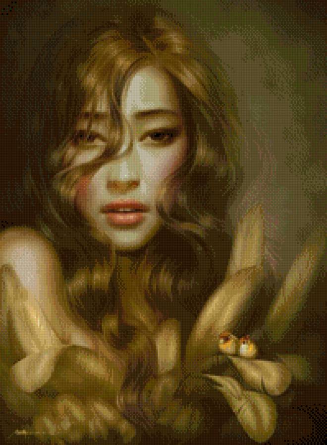 Девушка - ешуи танг, фэнтези, девушка - предпросмотр