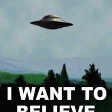Схема вышивки «I want to believe»