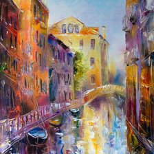 Схема вышивки «Сонливостью по Венеции»