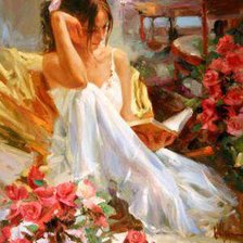 Девушка с книгой