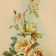 Схема вышивки «цветы»