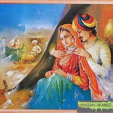 Схема вышивки «мелодии Раджастана»