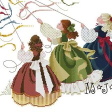 Схема вышивки «Damitas»