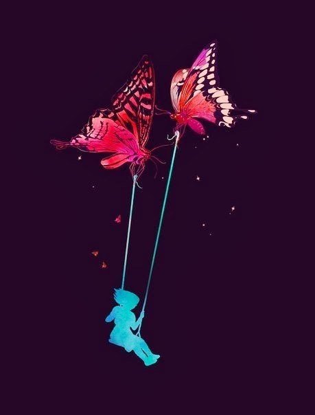 Бабочки - оригинал