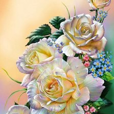 Схема вышивки «Букет»