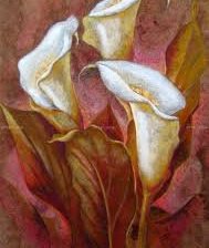 Схема вышивки «Calas blancas 2»