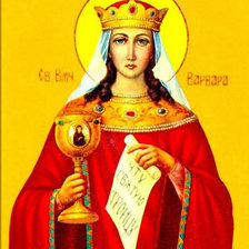 Схема вышивки «св.Варвара»