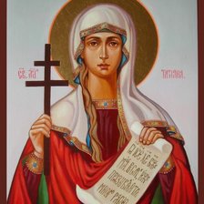 Схема вышивки «св.Татьяна»