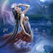 Схема вышивки «Chica 1»