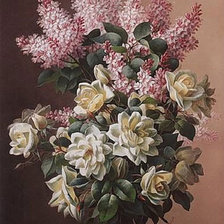 Схема вышивки «букет»