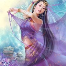 Схема вышивки «Chica 7»