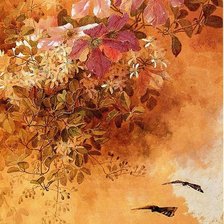 Схема вышивки «Цветы»